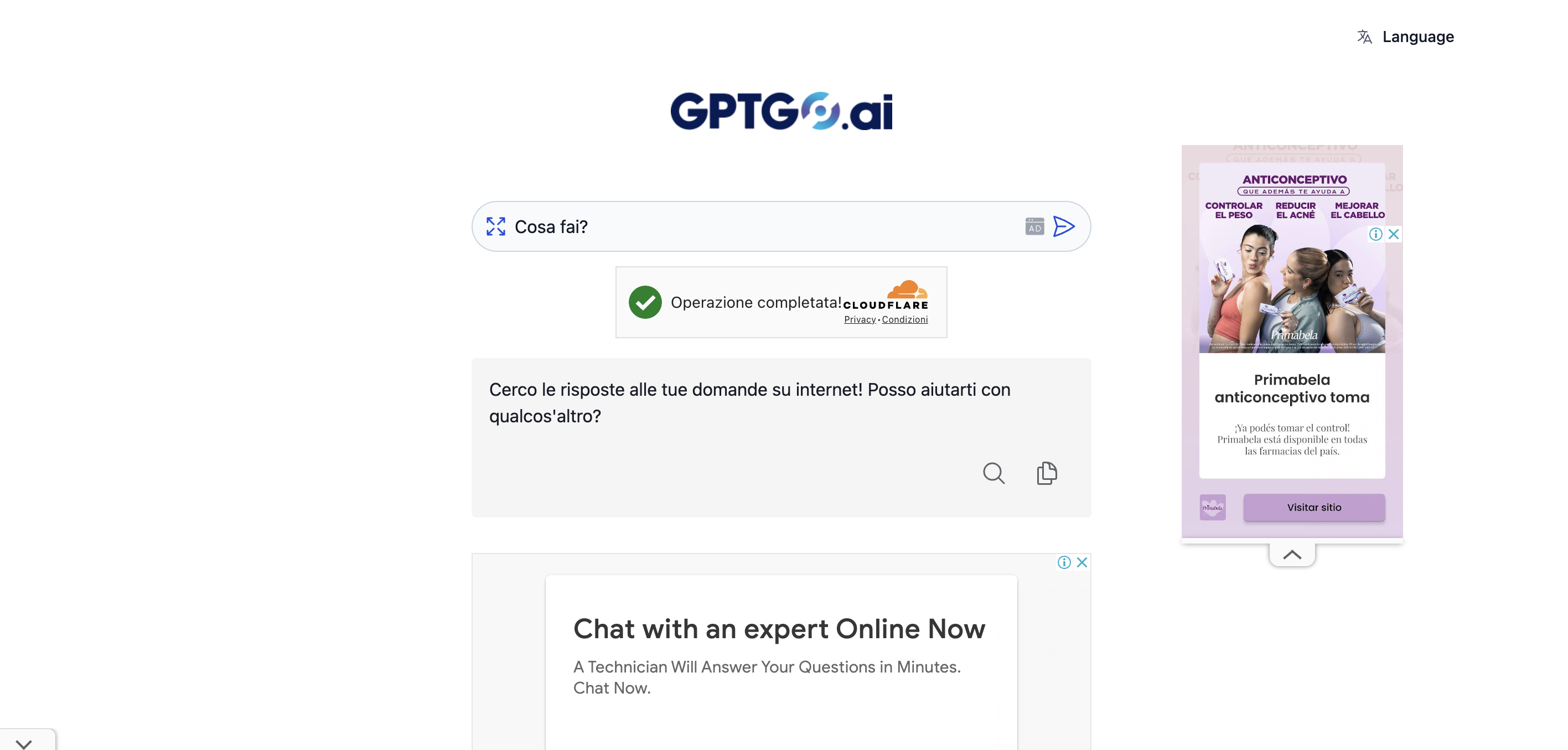 GPTGO: Motore di Ricerca Basato su ChatGPT