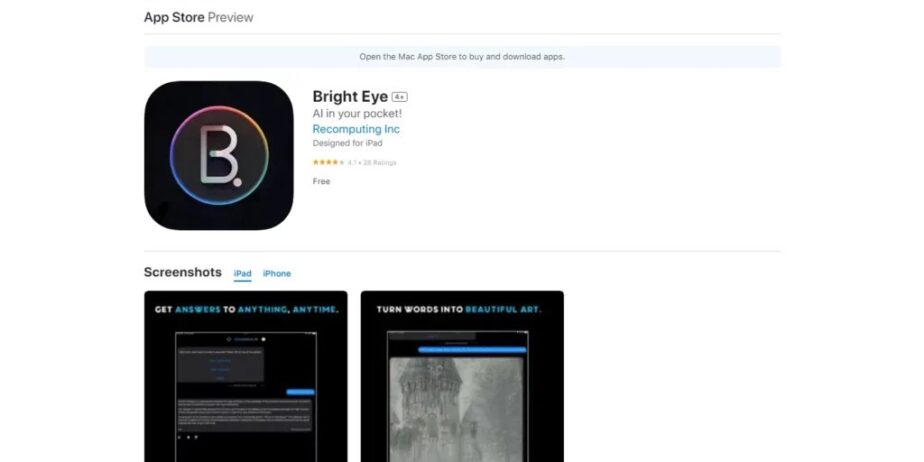 Bright Eye: App Multiuso, Immagini, Codici, Storie e Molto Altro